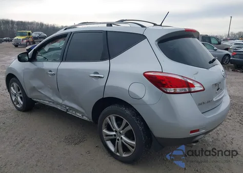 2014 Nissan Murano Le from USA, damaged, VIN JN8AZ1MW7EW519652